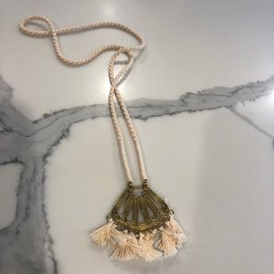 Boho chic necklace